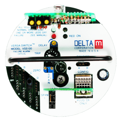 This image portrays VERSA-SWITCH® Electronic Assembly w/ Failure Alarm by Delta M Buy Now.